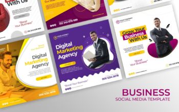 Business Social Media Templates