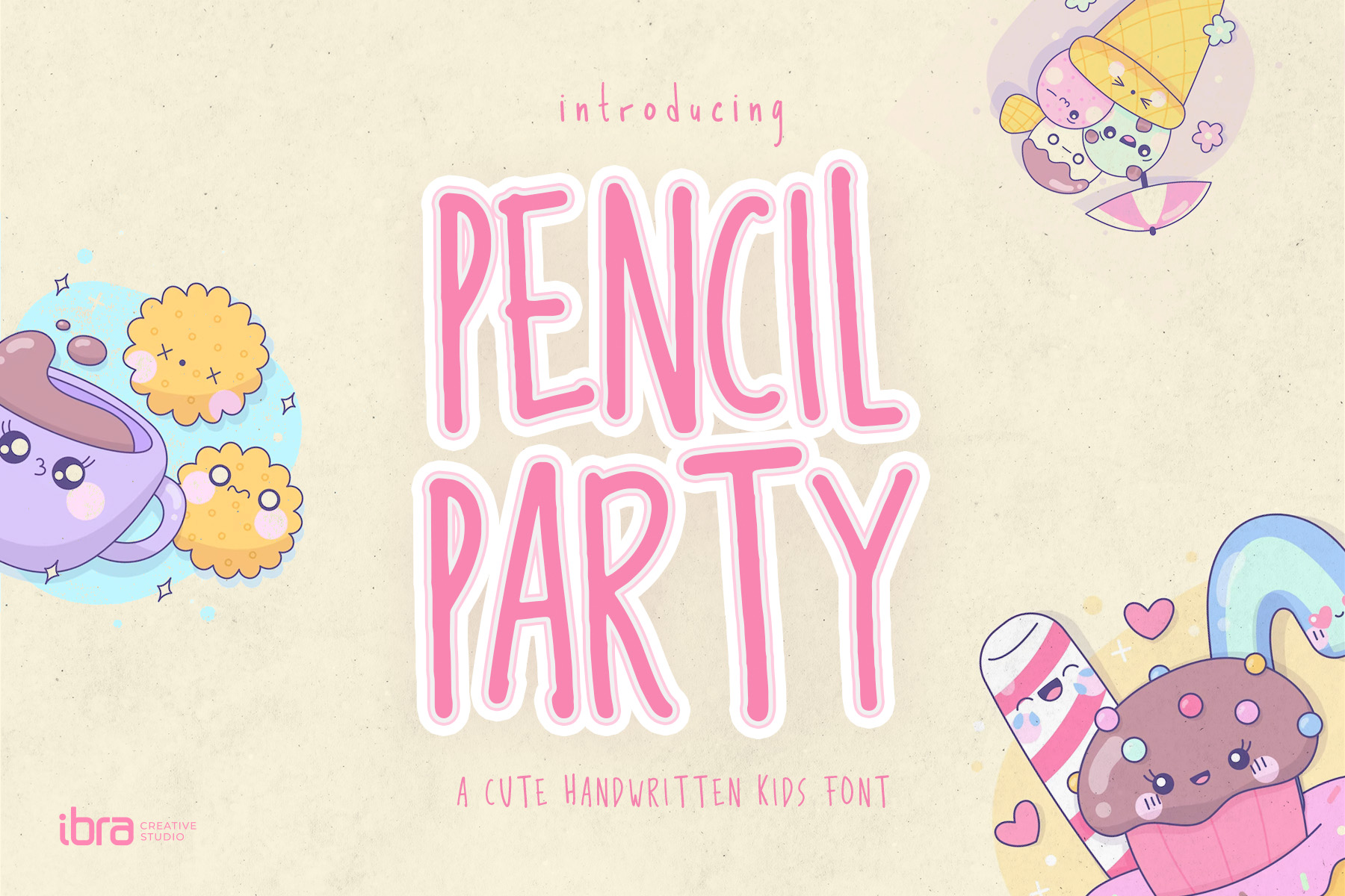 Pencil Party Font - 1