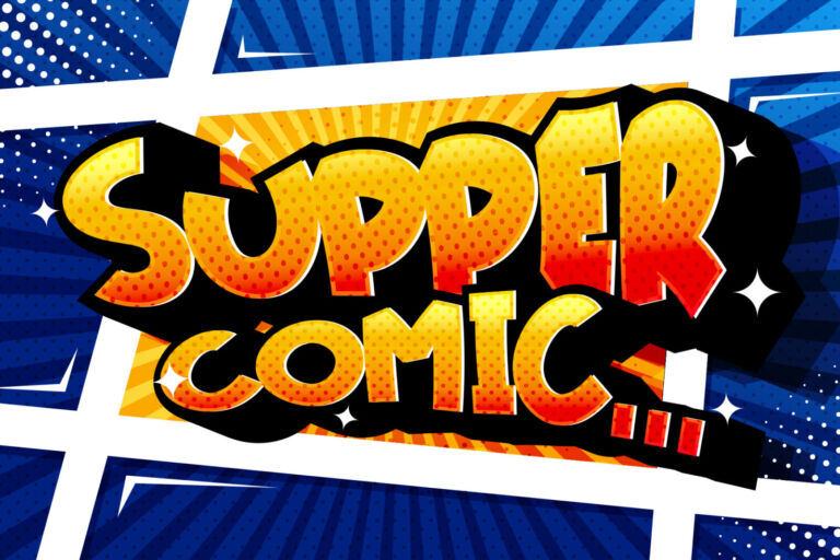 Comicoon – A Comic Style Font font preview