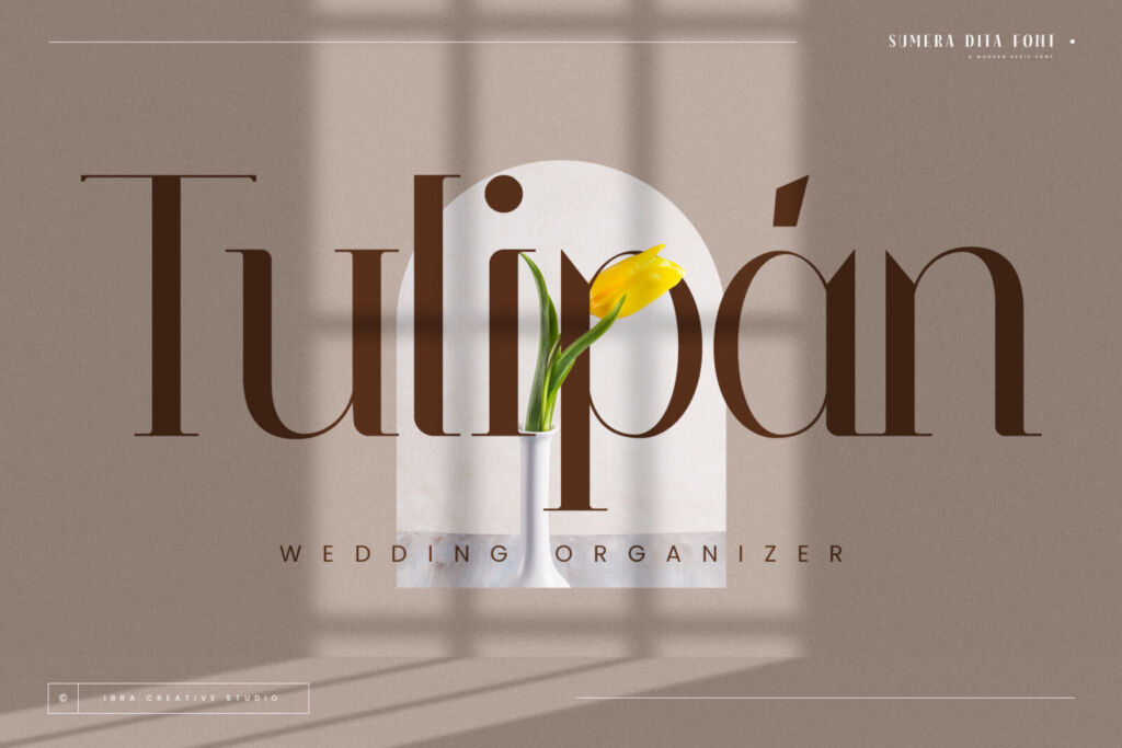 Sumera Dita – A Modern Serif Font font preview