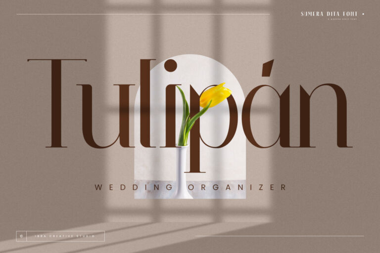 Sumera Dita – A Modern Serif Font font preview