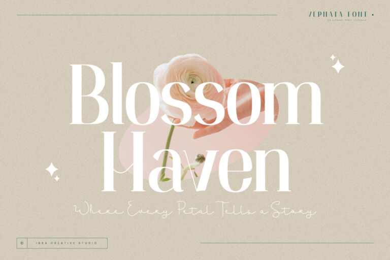 Vernata – An Enchanting Elegant Serif Font font preview