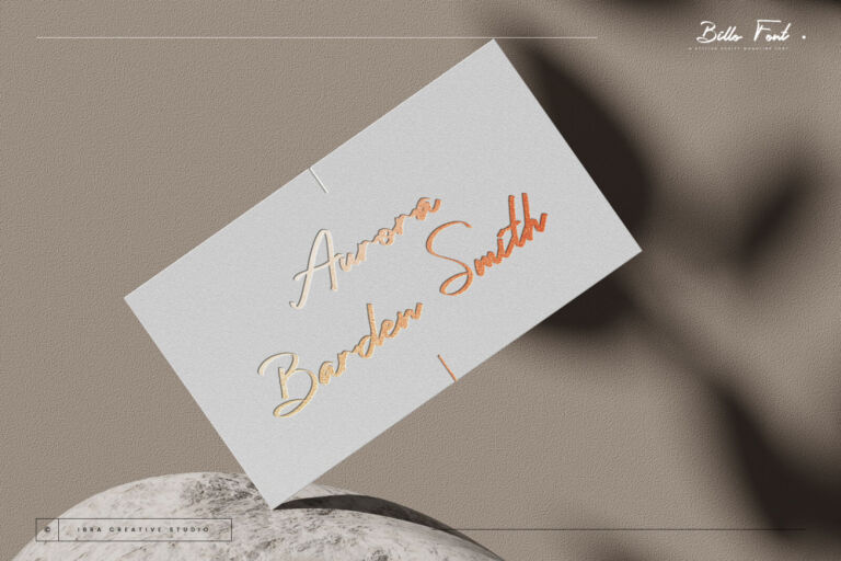 Billo – A Marker Script Style Font font preview