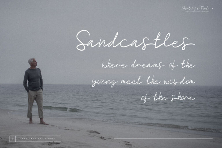 Mentolope – A Casual Handwritten Script Font font preview