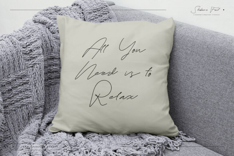 Shobaro – A Modern Signature Typeface font preview