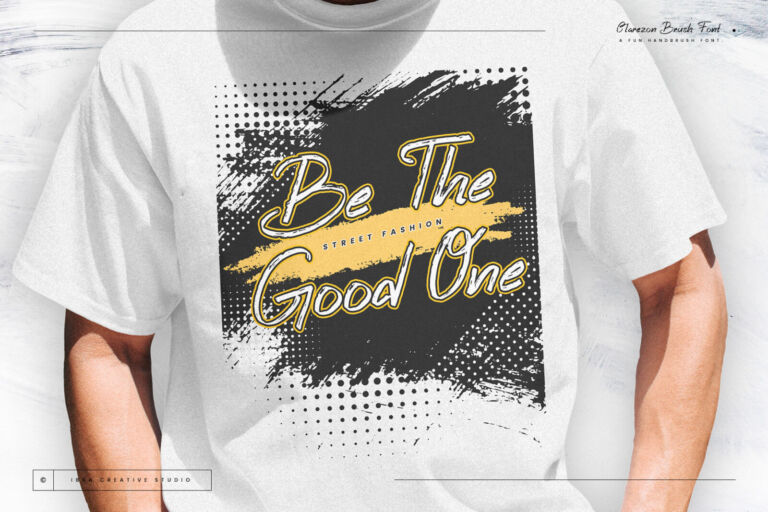 Clarezon Brush – A Fun Handbrush Font font preview