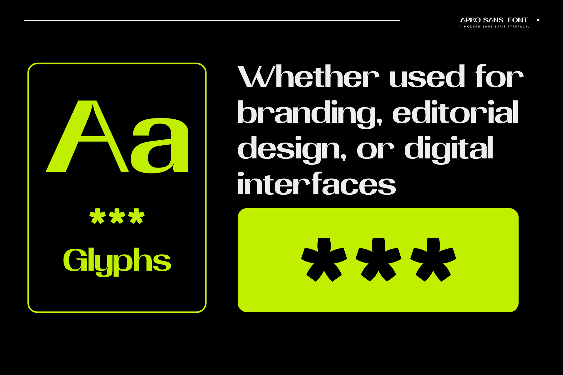 Apro Sans - 7