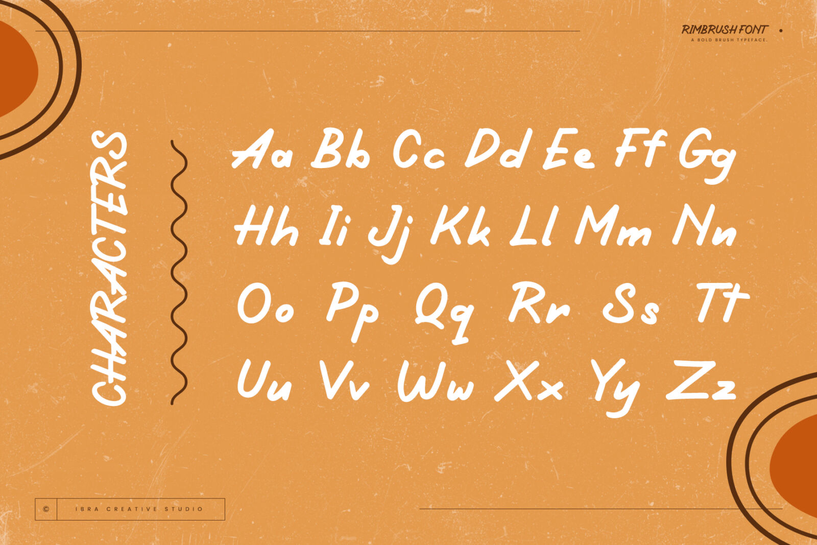 Rimbrush – A Bold Brush Typeface – IbraCreative | Fonts and Graphic ...
