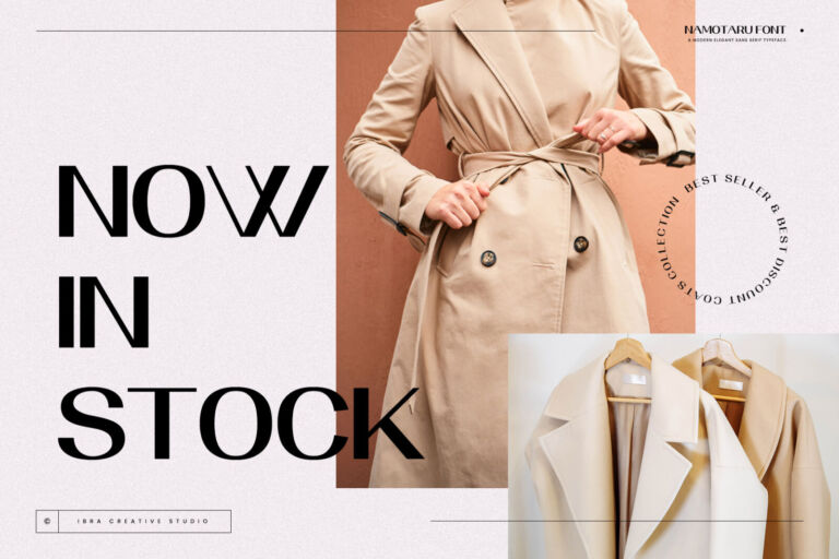 Namotaru – A Modern Elegant Sans Serif Typeface font preview
