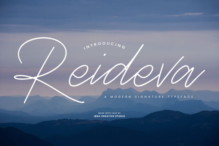 Eficena – Thin & Elegant Sans Serif Typeface font preview